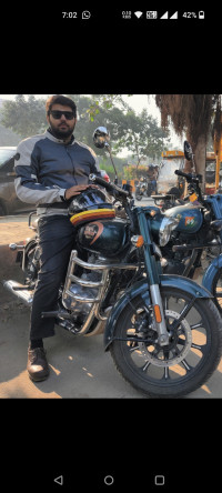 Royal Enfield Classic Classic 350, Dual Channel Abs, Halcyon Green with alloys