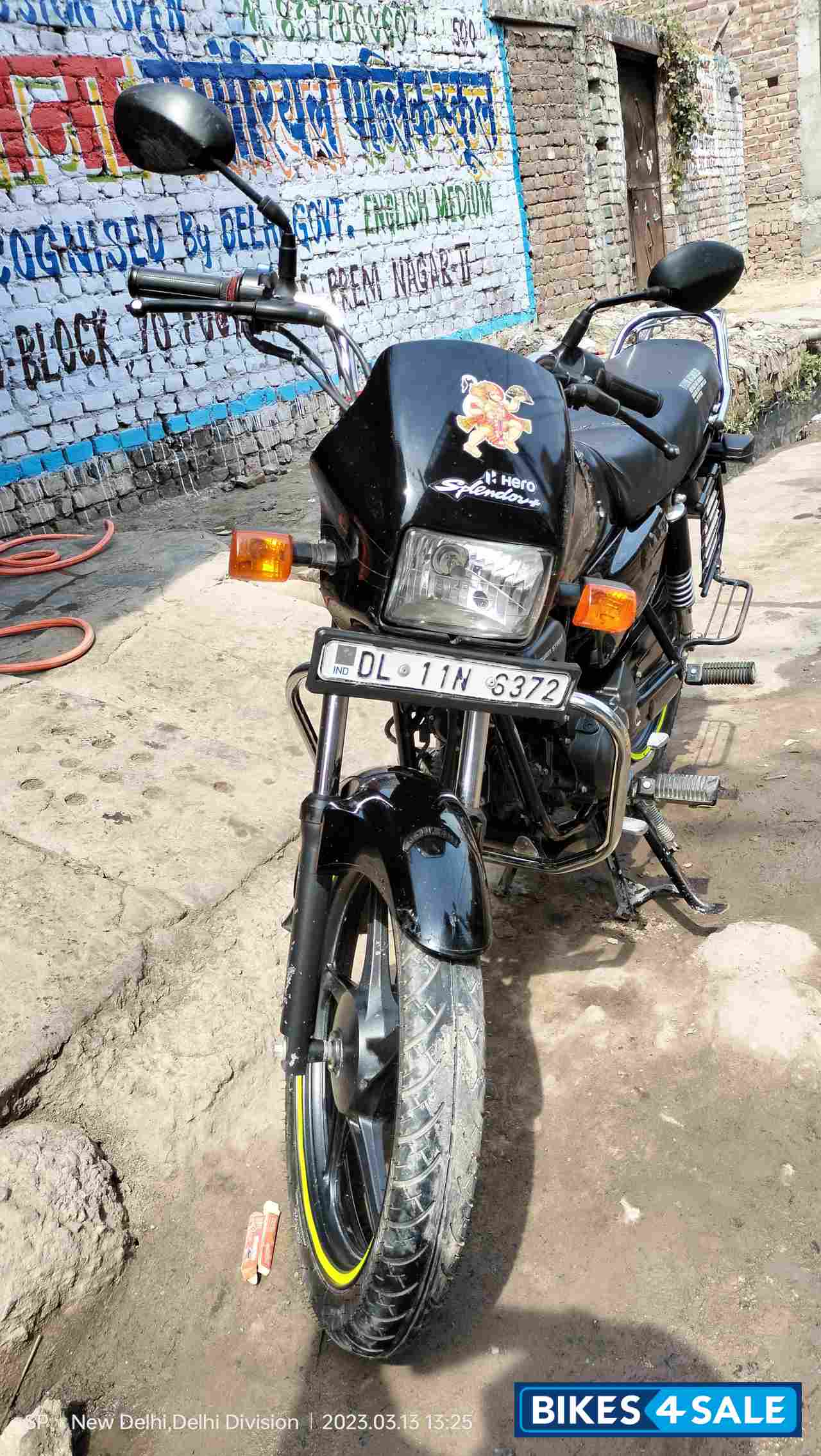 Z Block Hero Splendor Plus Black and Accent