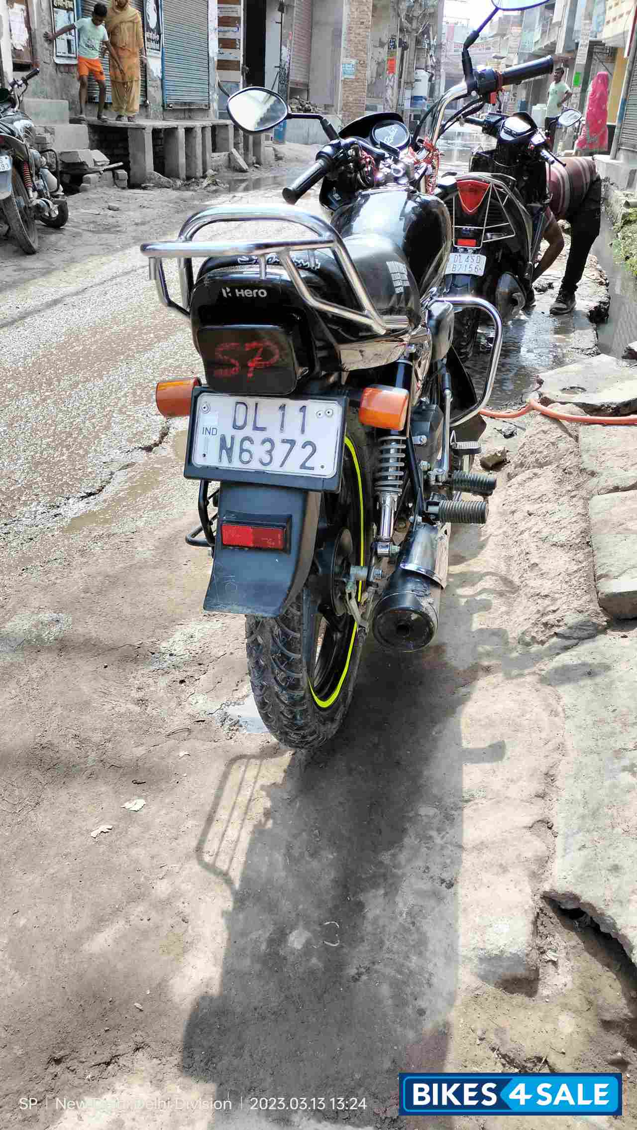 Z Block Hero Splendor Plus Black and Accent