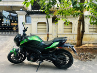 Green Bajaj Dominar 400 ABS BS6