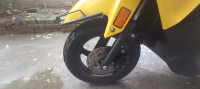 Matt Cyber Yellow Honda Grazia 125 BS6