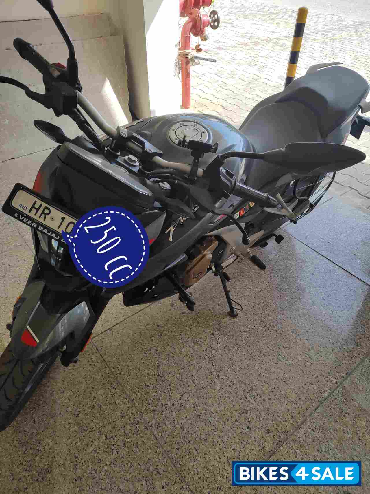 Techno Grey Bajaj Pulsar N250