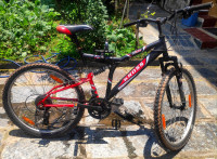 Red And Black Bicycle  Kross k40 26T