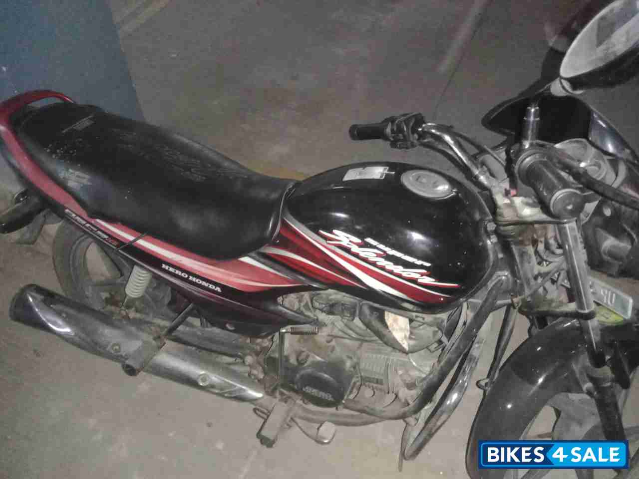 Red And Black Hero Super Splendor