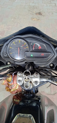 Black And Red Bajaj Discover 100T