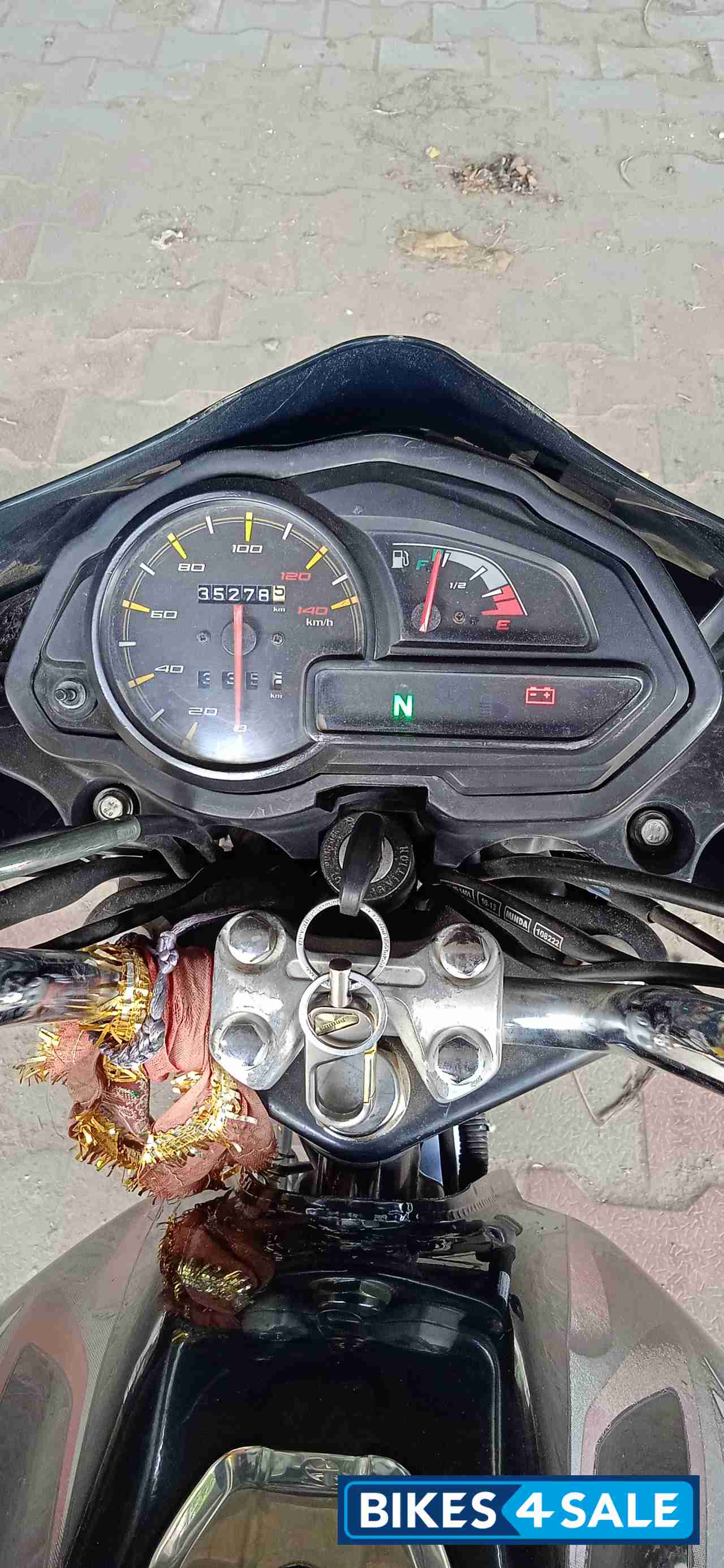 Black And Red Bajaj Discover 100T Black And Red Bajaj Discover 100T