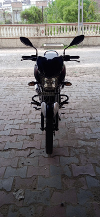 Black And Red Bajaj Discover 100T