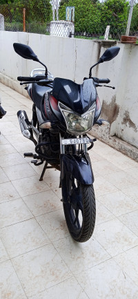 Black And Red Bajaj Discover 100T