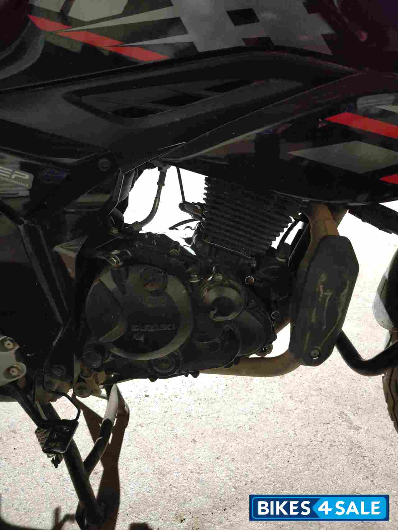 Black Suzuki Gixxer SF BS6 Black Suzuki Gixxer SF BS6