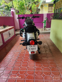 White Royal Enfield Bullet Standard 350