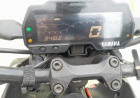 White Yamaha MT-15
