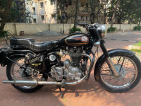 Black Royal Enfield Bullet Standard 350