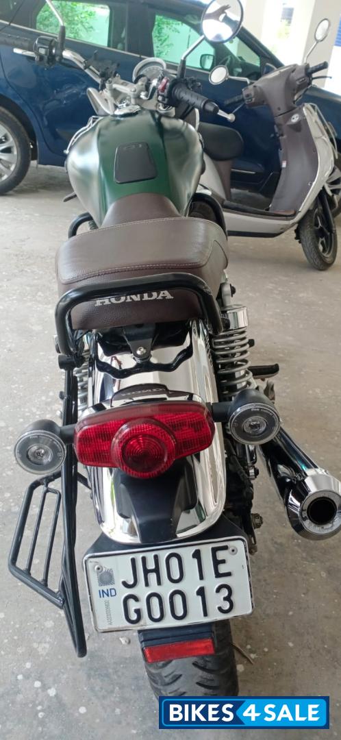 Matte Green Honda Hness CB350 DLX