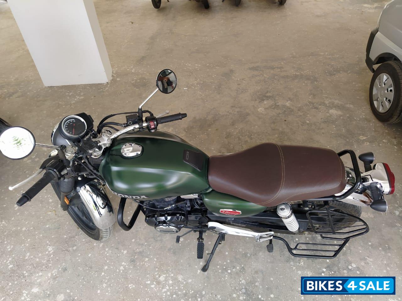 Matte Green Honda Hness CB350 DLX