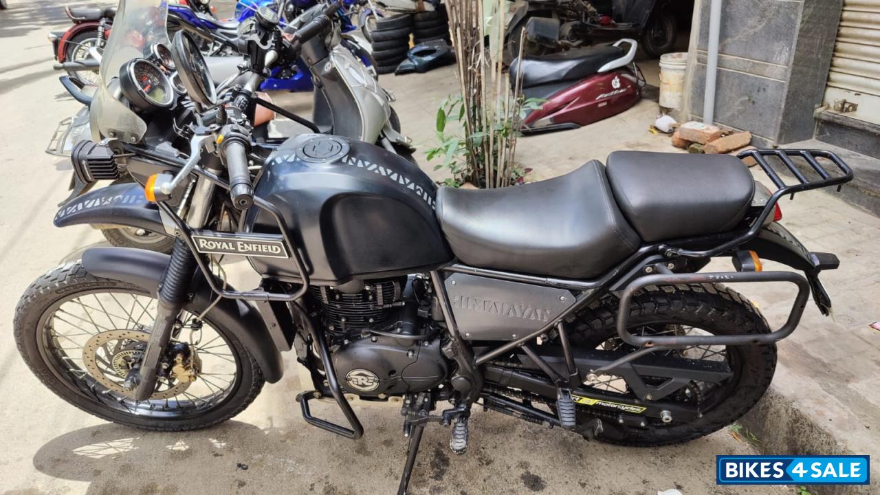 Black Royal Enfield Himalayan