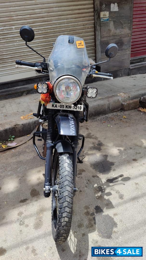 Black Royal Enfield Himalayan