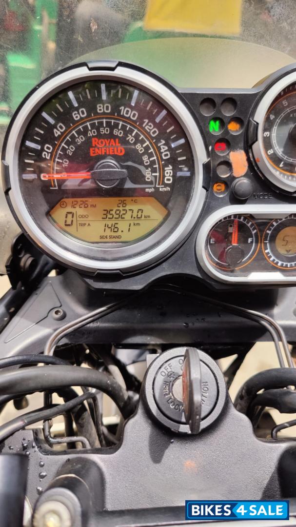 Black Royal Enfield Himalayan