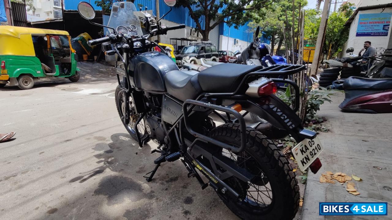 Black Royal Enfield Himalayan