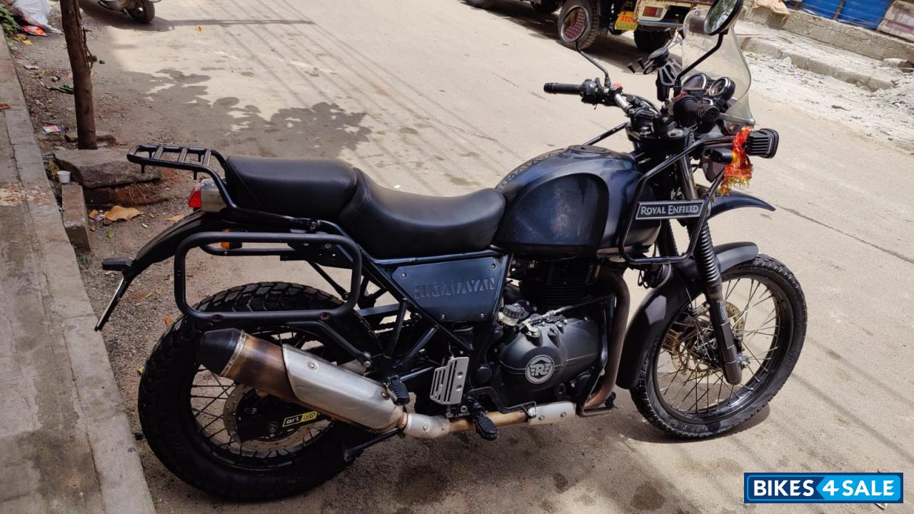 Black Royal Enfield Himalayan