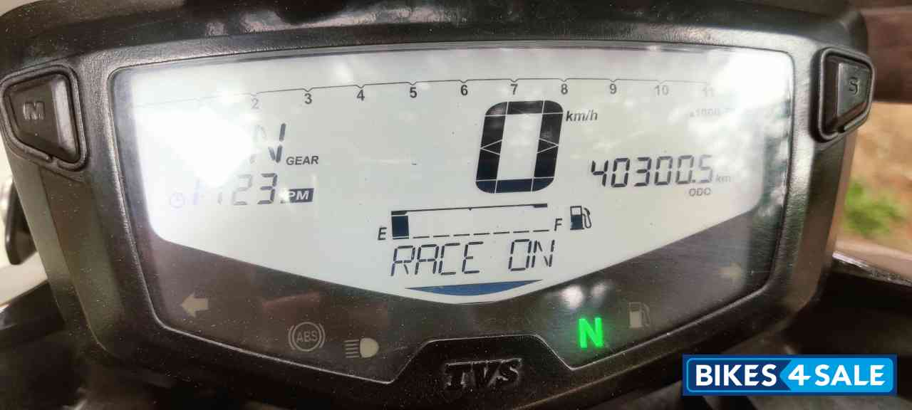 Black And Red TVS Apache RTR 200 4V ABS