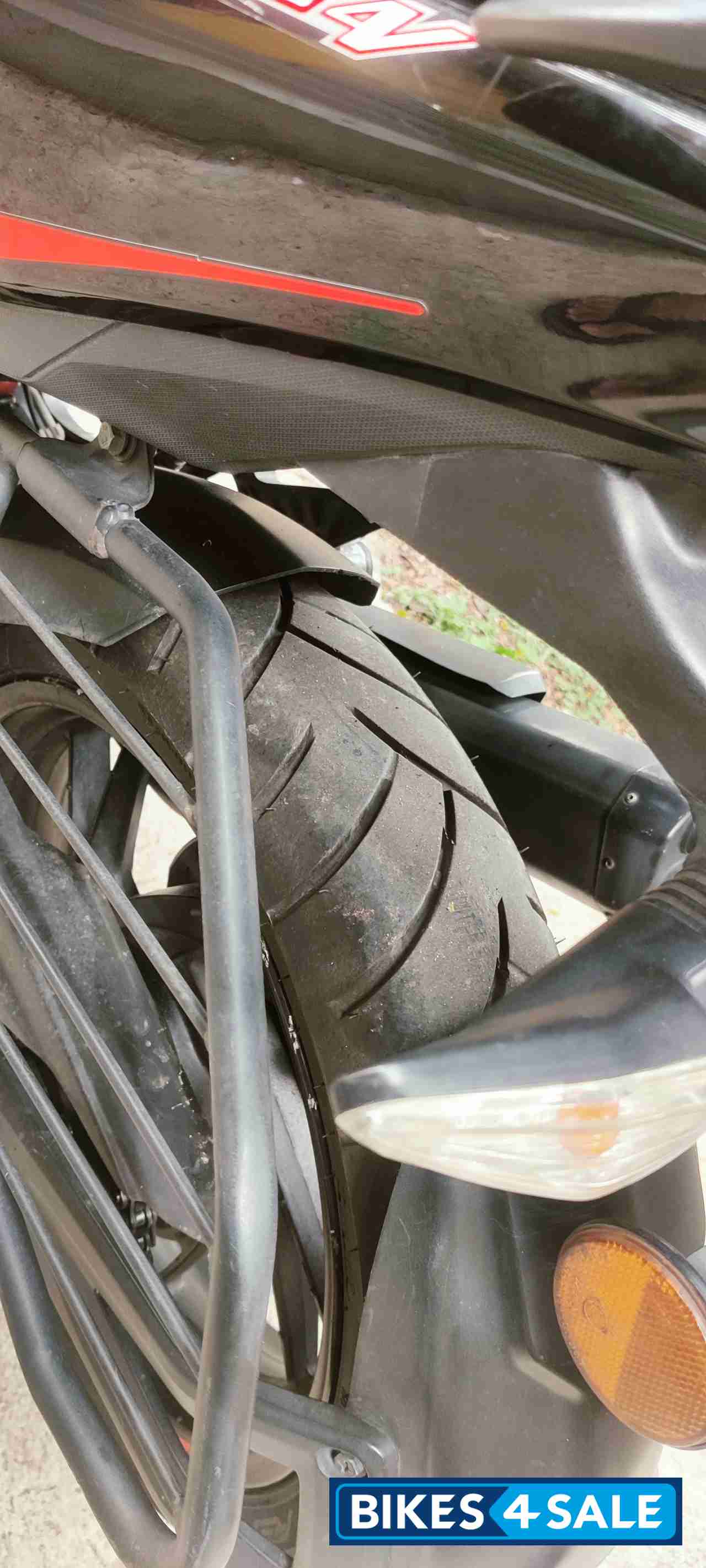 Black And Red TVS Apache RTR 200 4V ABS