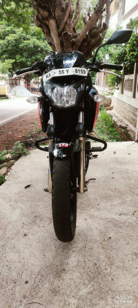 Black And Red TVS Apache RTR 200 4V ABS