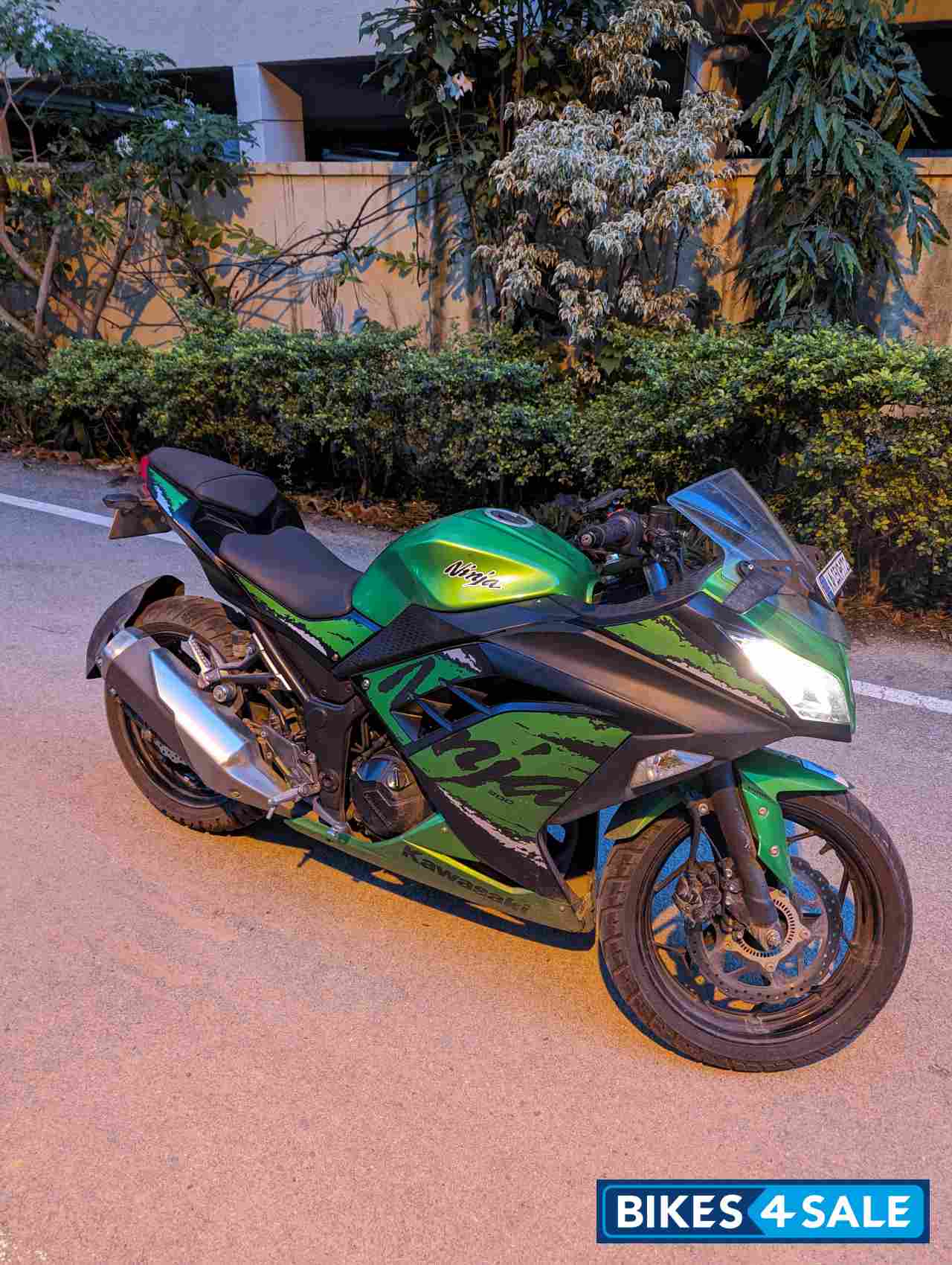 Candy Green Kawasaki Ninja 300R