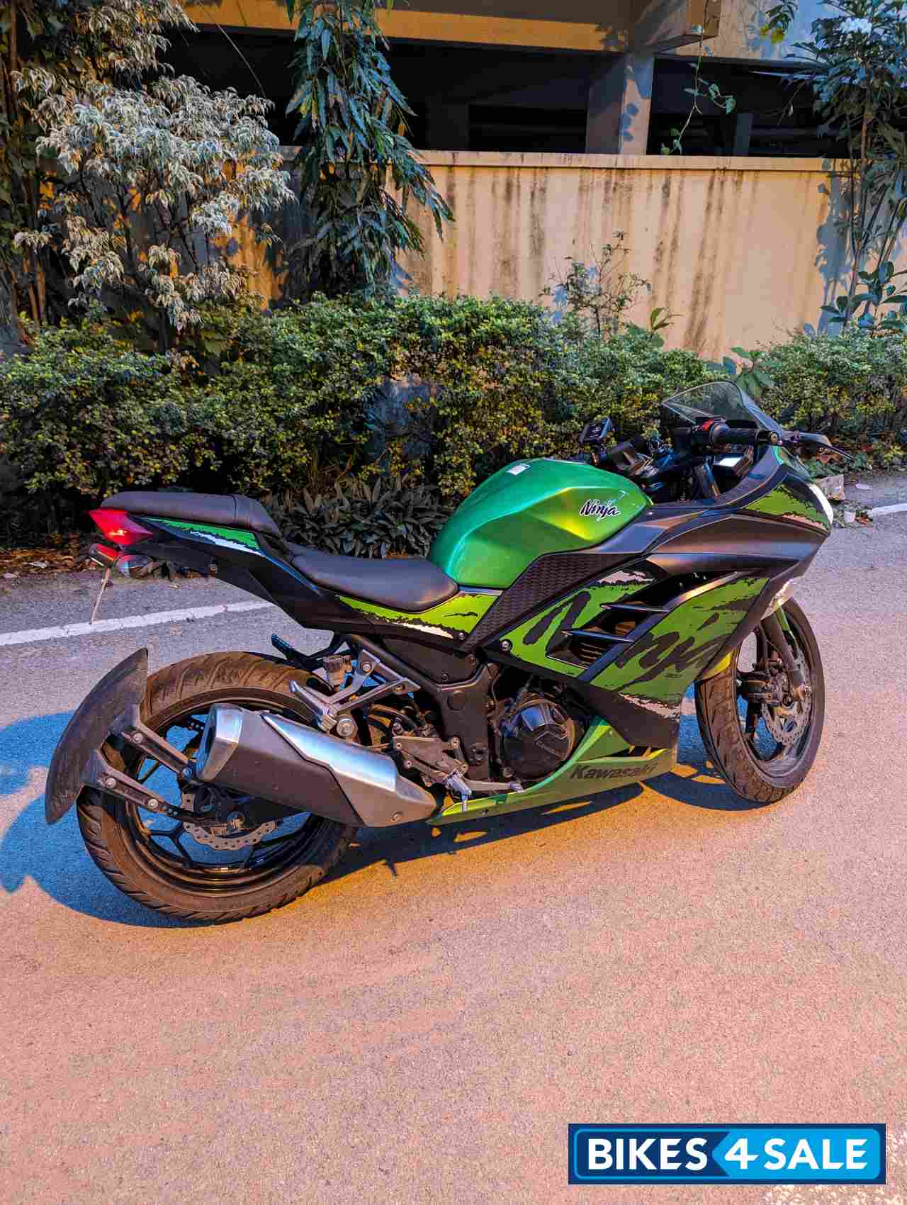 Candy Green Kawasaki Ninja 300R