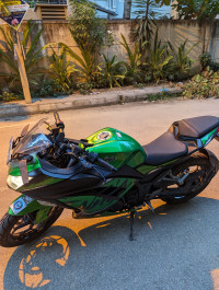 Candy Green Kawasaki Ninja 300R