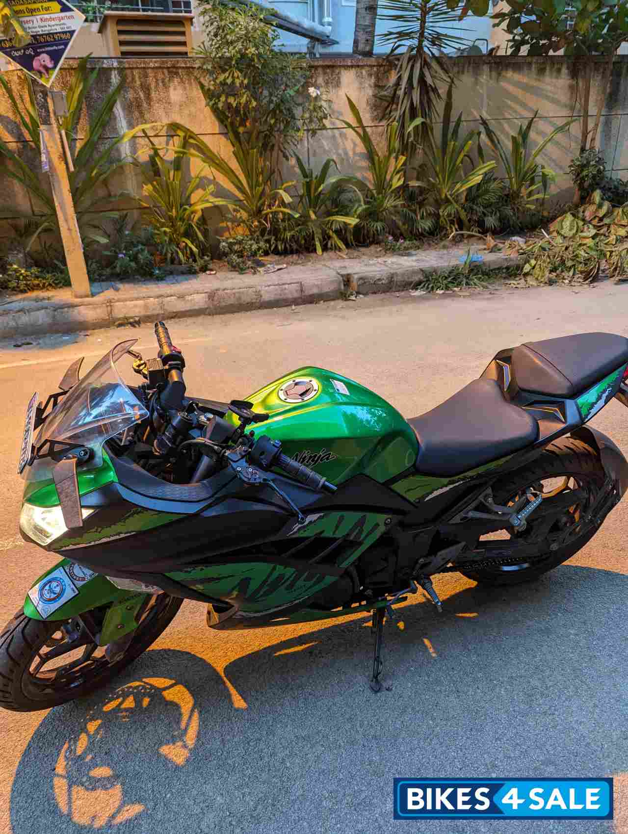 Candy Green Kawasaki Ninja 300R