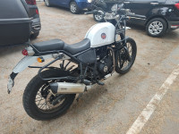 White Royal Enfield Himalayan