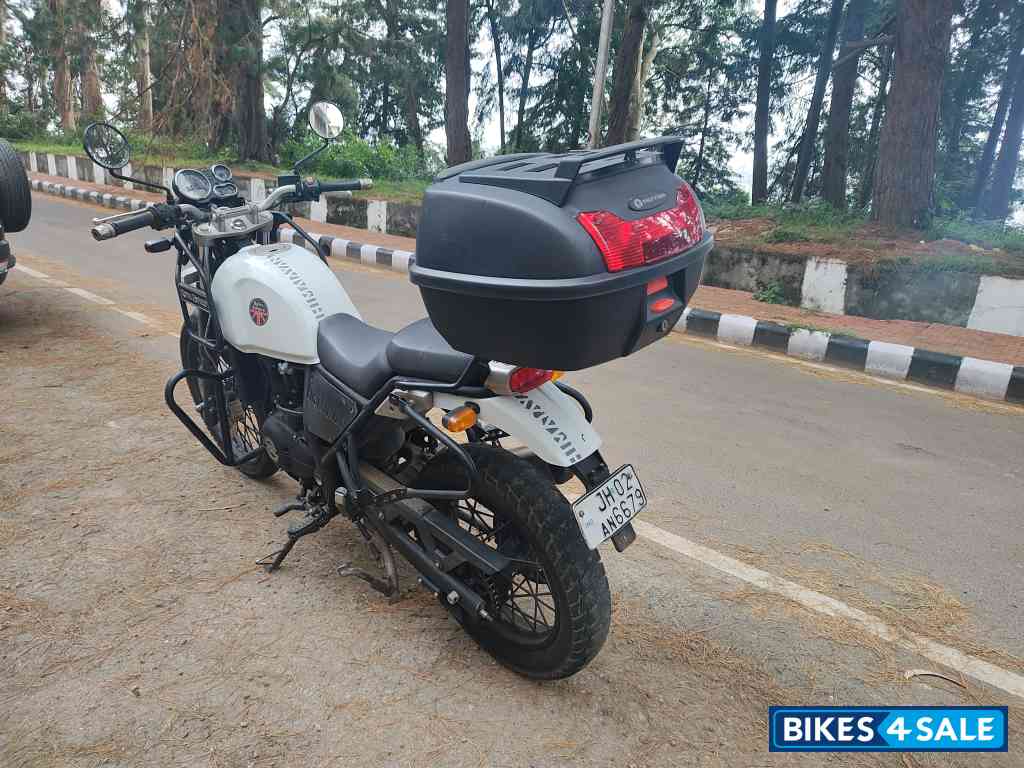 White Royal Enfield Himalayan