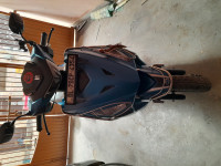 Mat Blue Hero Maestro Edge 125 BS6