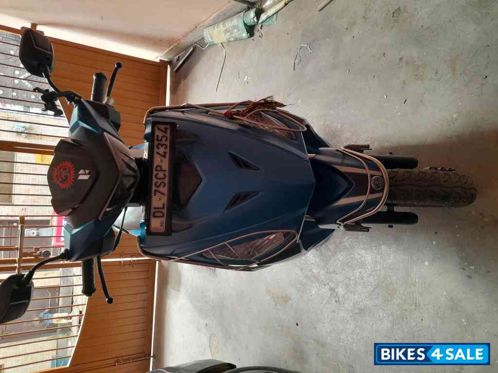 Mat Blue Hero Maestro Edge 125 BS6