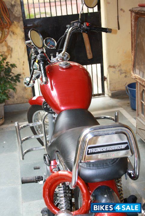 Red Royal Enfield Thunderbird 350