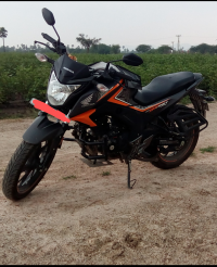Orange Honda CB Hornet 160R ABS