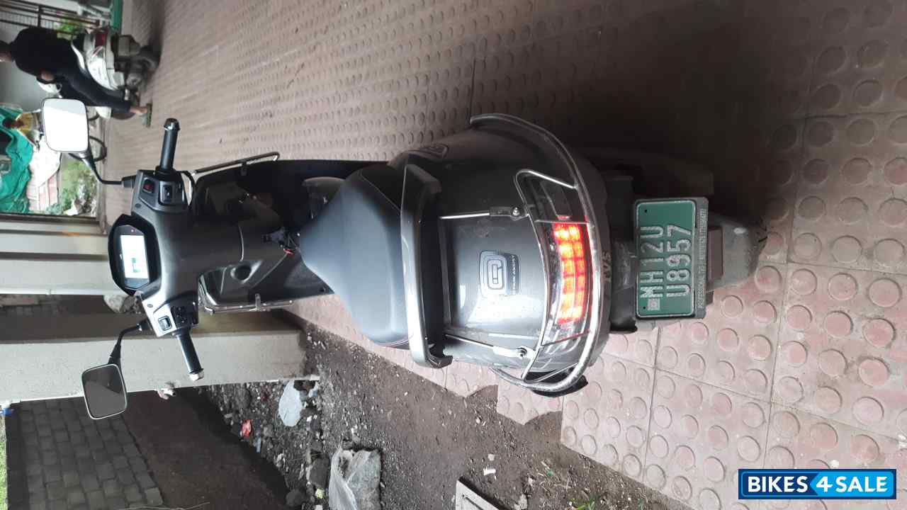 Grey TVS iQube Electric