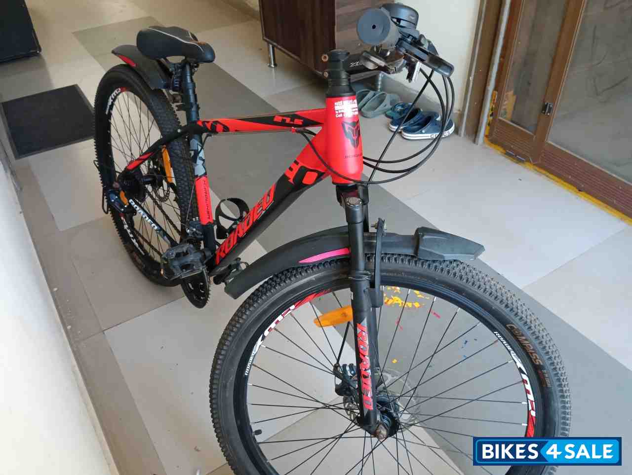 Black And Red Bicycle Hercules