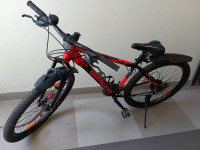 Black And Red Bicycle Hercules