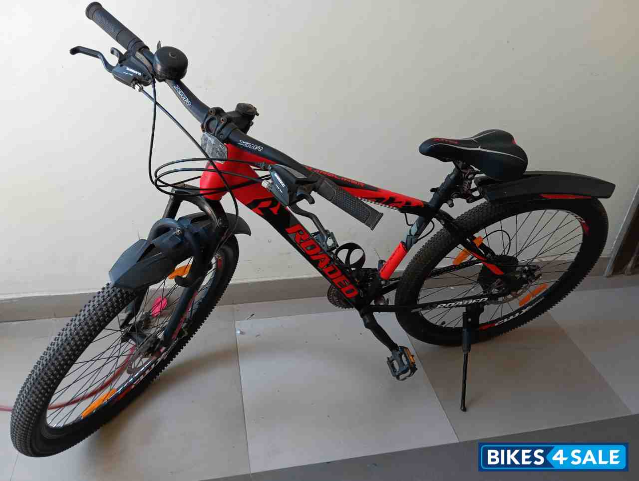 Black And Red Bicycle Hercules