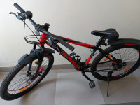 Black And Red Bicycle Hercules