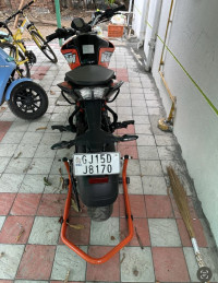 Black Electronic Orange KTM Duke 200 2020