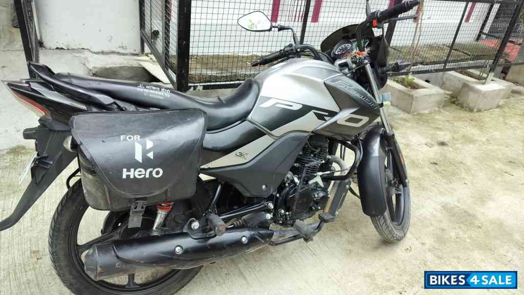 Gray Black Hero Passion Pro BS6