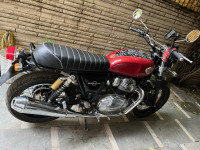 Red Royal Enfield Interceptor 650 Twin