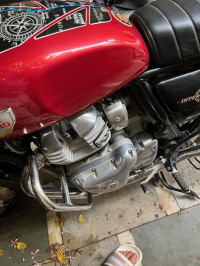 Red Royal Enfield Interceptor 650 Twin