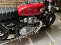 Red Royal Enfield Interceptor 650 Twin