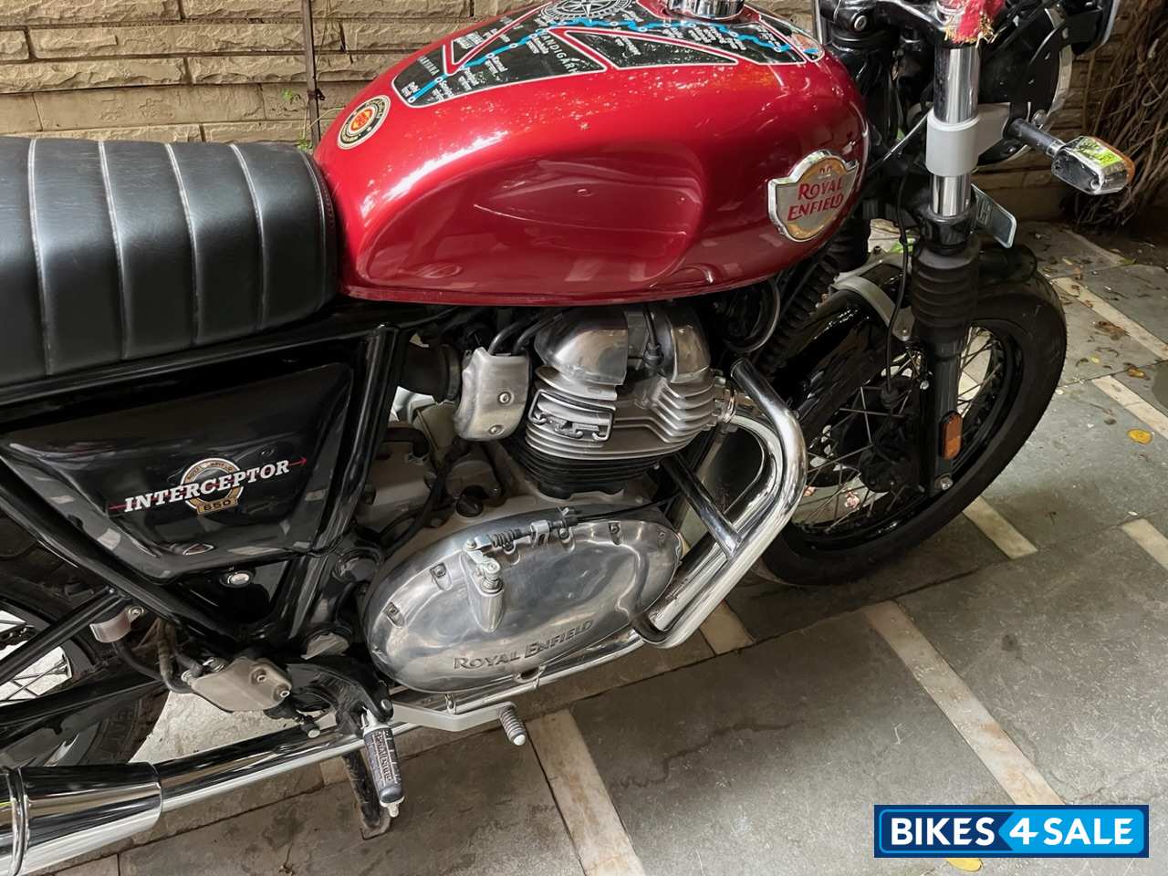 Red Royal Enfield Interceptor 650 Twin Red Royal Enfield Interceptor 650 Twin