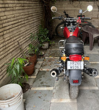 Red Royal Enfield Interceptor 650 Twin