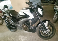 White Bajaj Dominar 400 ABS BS6