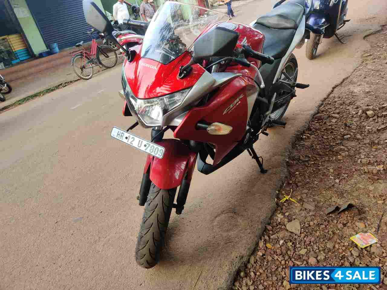 Candy Red Honda CBR 250R